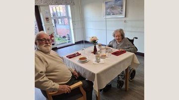 Husband and Wife reunited at Liverpool care home